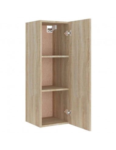 Set Mobili Porta TV 8pz Rovere Sonoma in Legno Multistrato