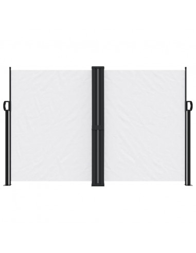 Tenda da Sole Laterale Retrattile Bianco 160x600 cm