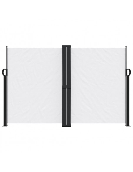 Tenda da Sole Laterale Retrattile Bianco 160x600 cm