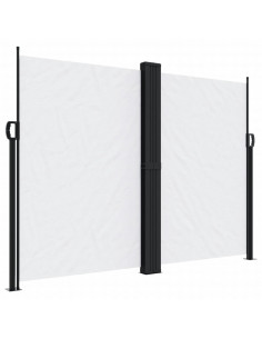 Tenda da Sole Laterale Retrattile Bianco 180x600 cm 2