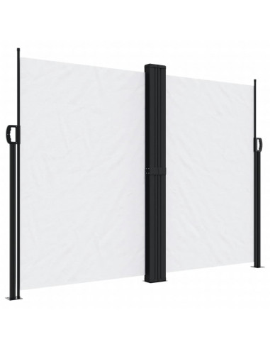 Tenda da Sole Laterale Retrattile Bianco 180x600 cm