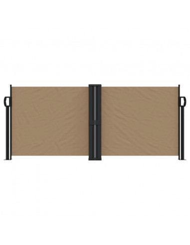 Tenda da Sole Laterale Retrattile Tortora 100x600 cm