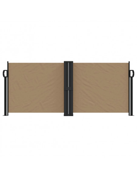 Tenda da Sole Laterale Retrattile Tortora 100x600 cm