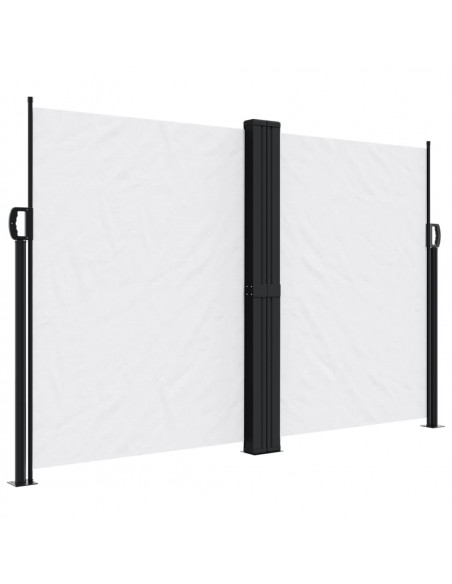 Tenda da Sole Laterale Retrattile Bianca 160x1000 cm