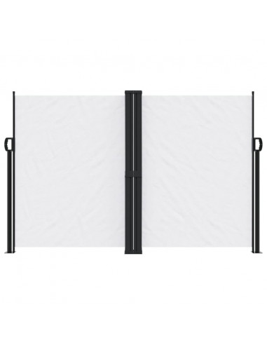 Tenda da Sole Laterale Retrattile Bianca 160x1000 cm