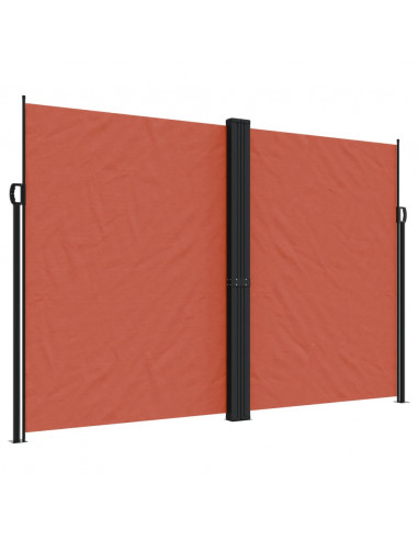 Tenda da Sole Laterale Retrattile Terracotta 220x1000 cm