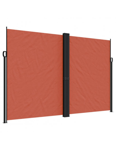 Tenda da Sole Laterale Retrattile Terracotta 220x1000 cm