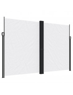 Tenda da Sole Laterale Retrattile Bianca 220x1000 cm 2