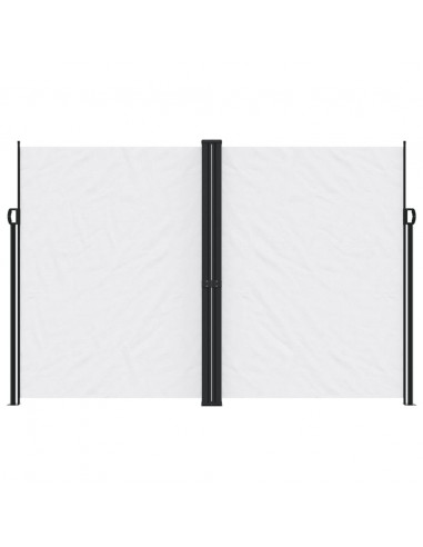 Tenda da Sole Laterale Retrattile Bianca 220x1000 cm