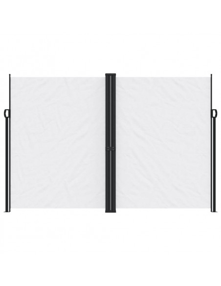 Tenda da Sole Laterale Retrattile Bianca 220x1000 cm