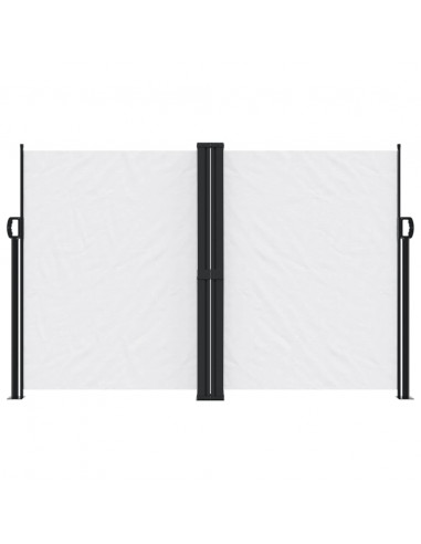 Tenda da Sole Laterale Retrattile Bianca 160x1200 cm