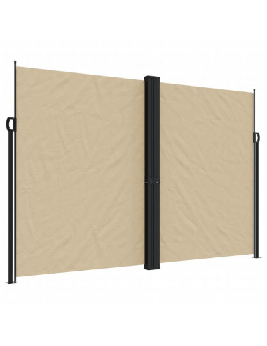Tenda da Sole Laterale Retrattile Beige 220x1200 cm