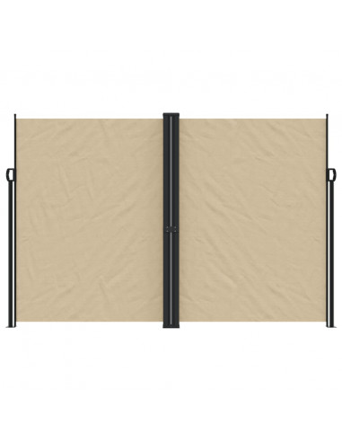 Tenda da Sole Laterale Retrattile Beige 220x1200 cm