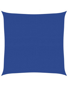Vela Parasole 160 g/m² Quadrata Blu 5x5 m in HDPE 2