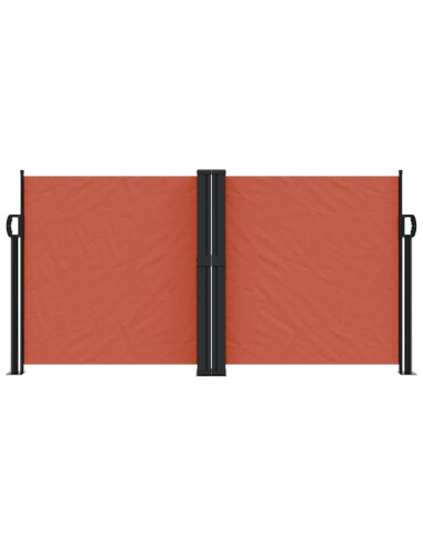 Tenda da Sole Laterale Retrattile Terracotta 120x1000 cm