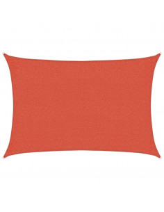 Vela Parasole 160 g/m² Terracotta 2x2,5 m in HDPE 2