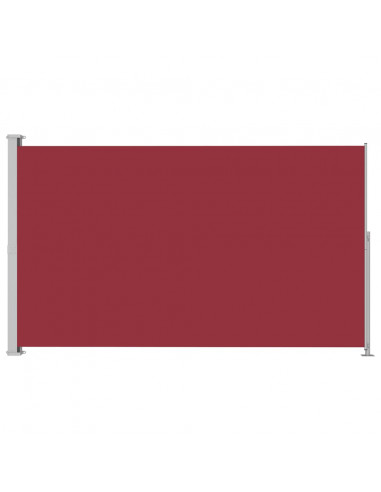 Tenda Laterale Retrattile per Patio 220x300 cm Rossa