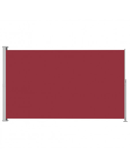 Tenda Laterale Retrattile per Patio 220x300 cm Rossa