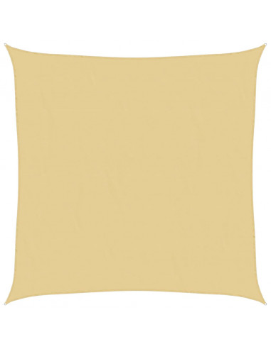 Vela Parasole Sabbia 7x7 m 100% Poliestere Oxford