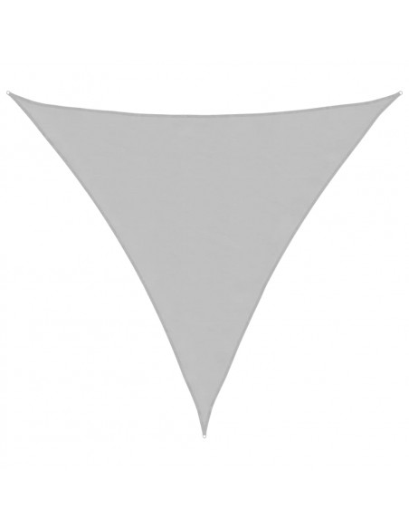 Vela Parasole Grigio Chiaro 3,6x3,6x3,6 100% Poliestere Oxford