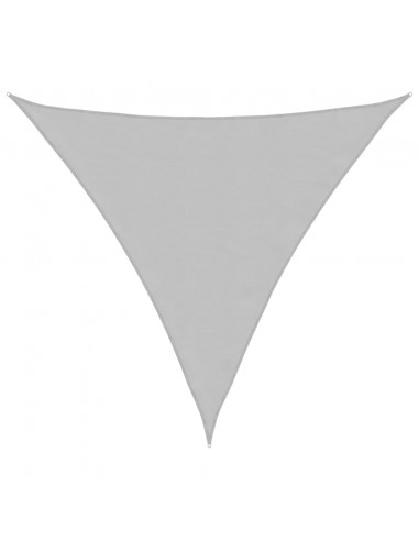 Vela Parasole Grigio Chiaro 4x4x4 m 100% Poliestere Oxford