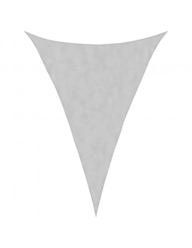 Vela Parasole Grigio Chiaro 5x7x7 m 100% Poliestere Oxford