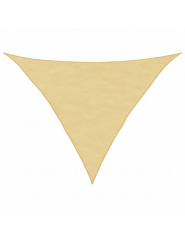 Vela Parasole Sabbia 2,5x2,5x3,5 m 100% Poliestere Oxford