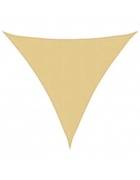 Vela Parasole Sabbia 4,5x4,5x4,5 m 100% Poliestere Oxford