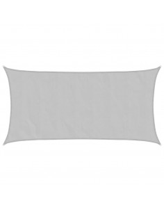 Vela Parasole Grigio Chiaro 7x4 m 100% Poliestere Oxford 2