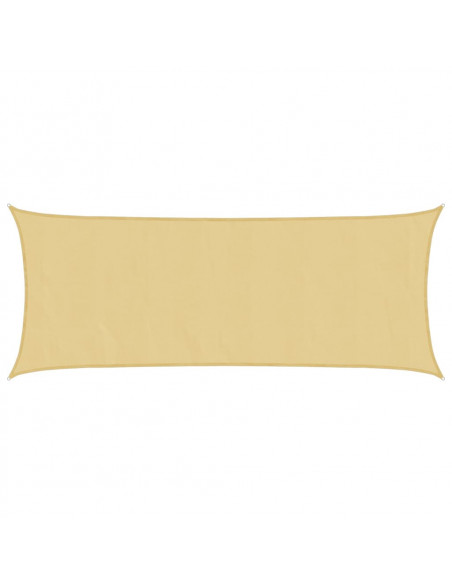 Vela Parasole Sabbia 5x2 m 100% Poliestere Oxford