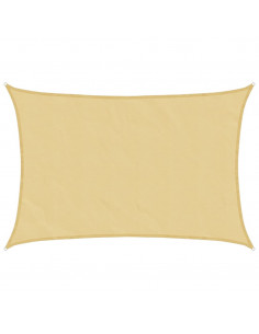 Vela Parasole Sabbia 5x3 m 100% Poliestere Oxford 2