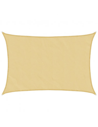Vela Parasole Sabbia 5x3 m 100% Poliestere Oxford
