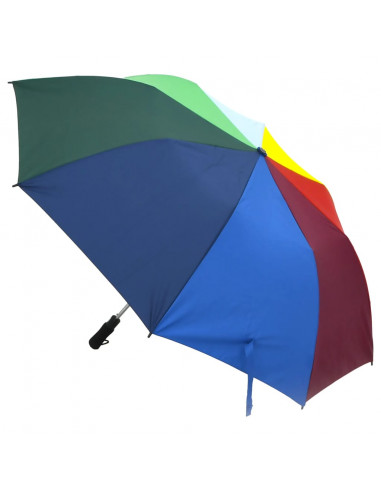 Ombrello Pieghevole Automatico Multicolore 124 cm