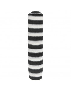 Rete per Privacy Antracite e Bianca 1,5x25 m in HDPE 195 g/m² 2