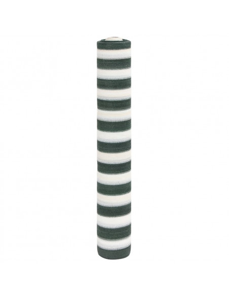 Rete per Privacy Verde e Bianco 1,5x10 m in HDPE 75 g/m²