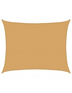 Vela Parasole 160 g/m² Rettangolare Sabbia 6x7 m in HDPE 2