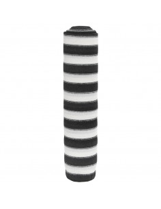 Rete per Privacy Antracite e Bianca 1,8x25 m in HDPE 75 g/m² 2
