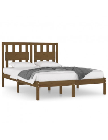 Giroletto Miele in Legno Massello di Pino 200x200 cm