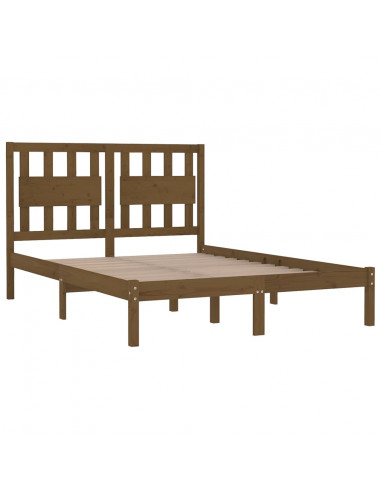 Giroletto Miele in Legno Massello di Pino 200x200 cm