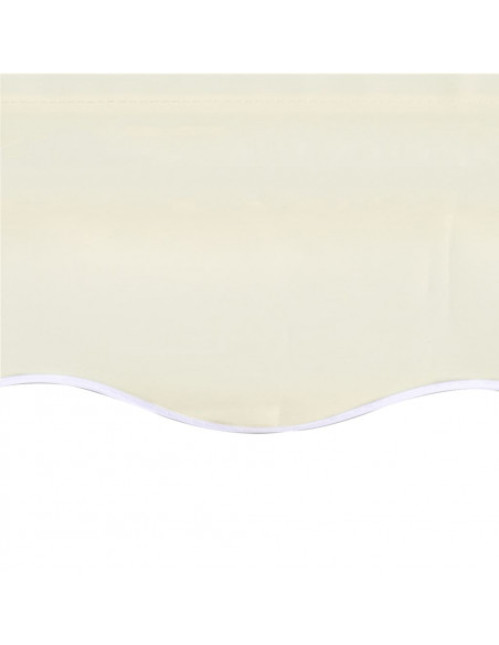 Tessuto di Ricambio per Tenda da Sole Crema 6x3,5 m