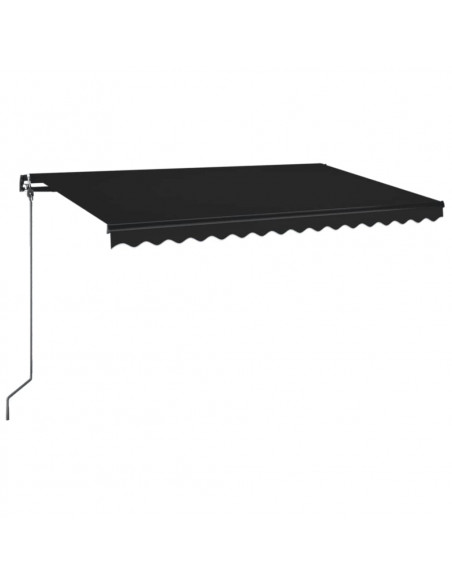 Tenda da Sole Retrattile Manuale 450x350 cm Antracite