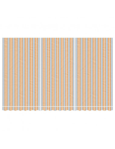 Tessuto di Ricambio per Tenda Strisce Multicolore 5x3 m
