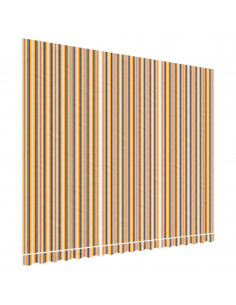 Tessuto di Ricambio per Tenda Strisce Multicolore 4,5x3,5 m 2