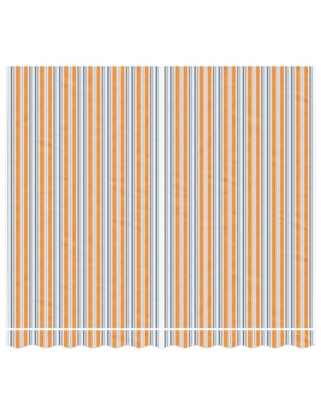 Tessuto di Ricambio per Tenda Strisce Multicolore 3x2,5 m