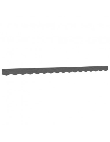 Tessuto di Ricambio per Mantovana da Tenda Strisce Antracite 4m