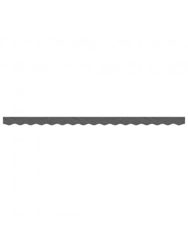 Tessuto di Ricambio per Mantovana da Tenda Strisce Antracite 4m