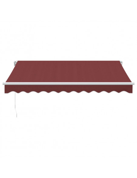 Tenda da Sole Retrattile Manuale Bordò 300x250 cm