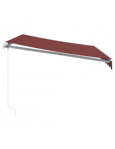 Tenda da Sole Retrattile Manuale Bordò 300x250 cm