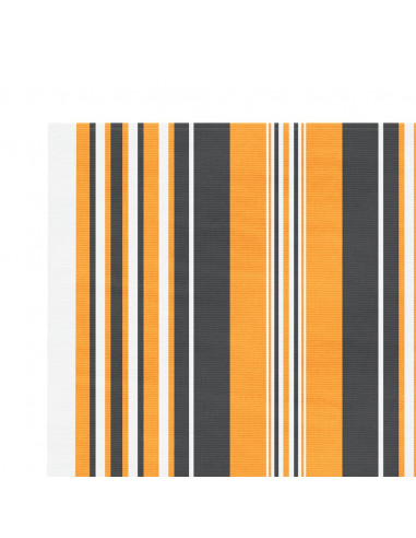 Tessuto di Ricambio per Tenda Strisce Multicolore 4,5x3 m