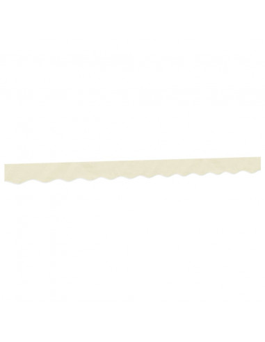 Tessuto di Ricambio per Mantovana da Tenda Strisce Crema 3 m